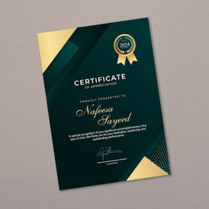 Custom Certificates